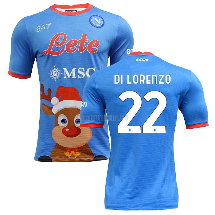 camiseta di lorenzo napoli christmas 2022