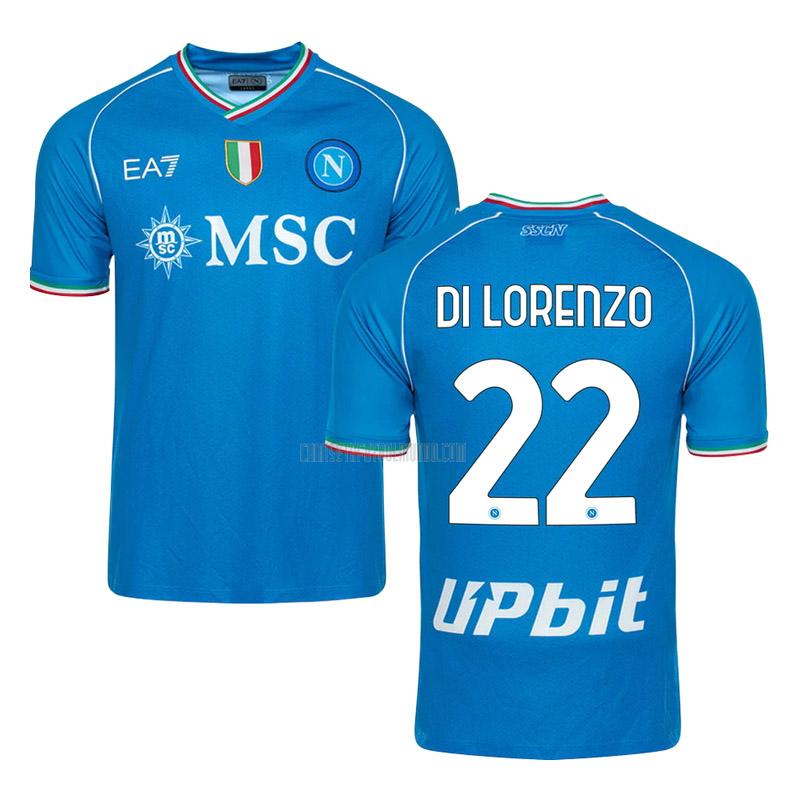camiseta di_lorenzo napoli primera 2023-2024