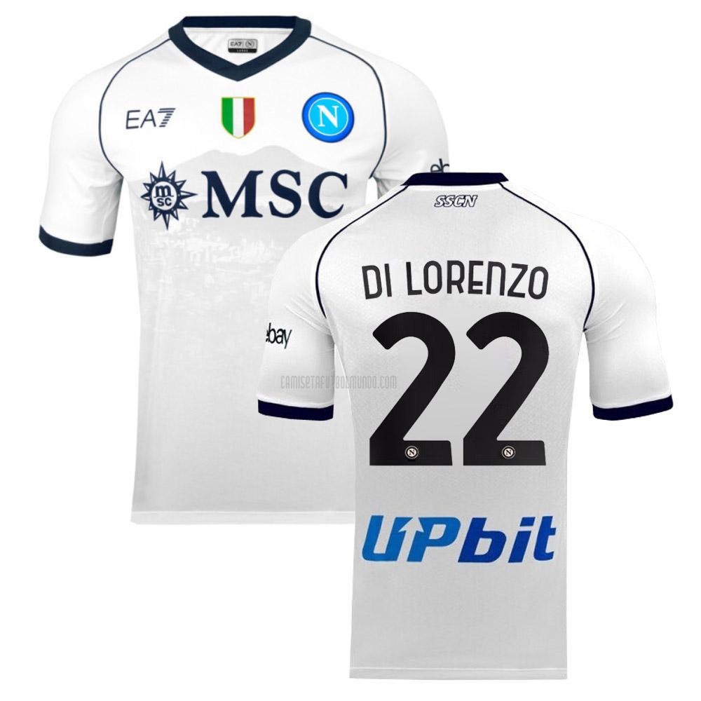 camiseta di_lorenzo napoli segunda 2023-2024