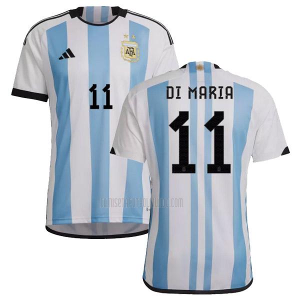 camiseta di maria argentina primera 2022