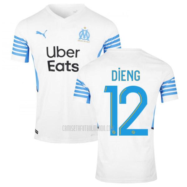 camiseta dieng del marseille del primera 2021-2022