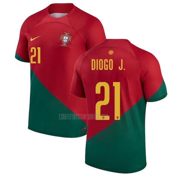 camiseta diogo jota portugal copa mundial primera 2022