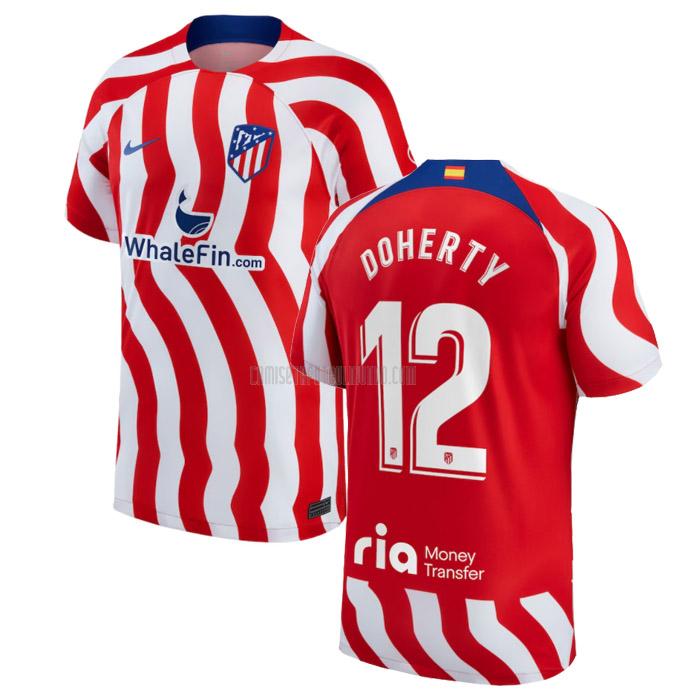 camiseta doherty atlético de madrid primera 2022-2023