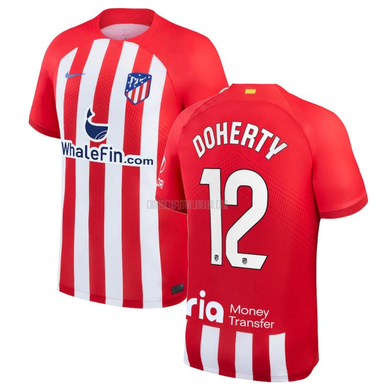 camiseta doherty atlético de madrid primera 2023-2024