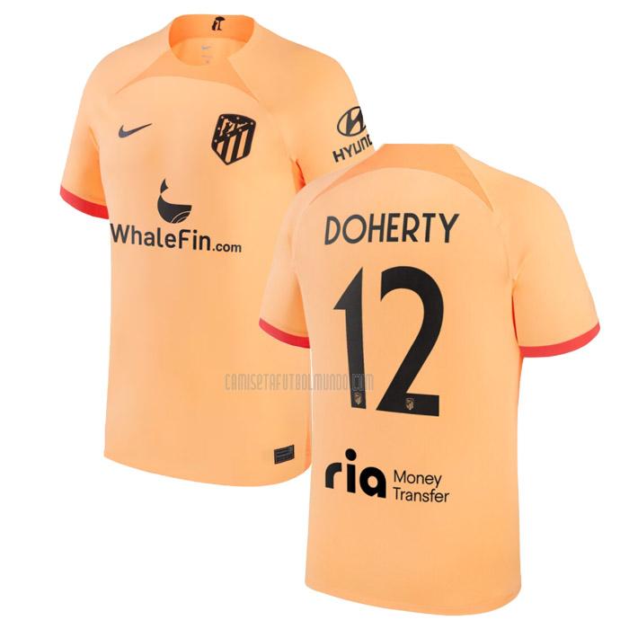 camiseta doherty atlético de madrid tercera 2022-2023