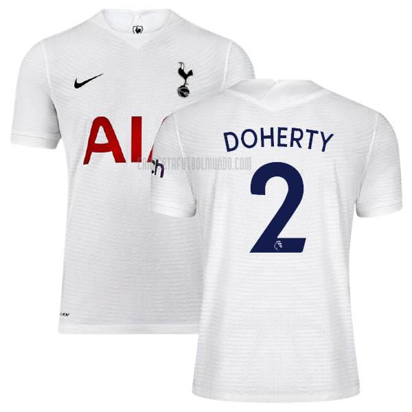 camiseta doherty del tottenham hotspur del primera 2021-2022