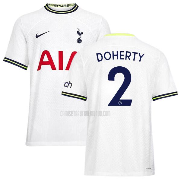 camiseta doherty tottenham hotspur primera 2022-2023