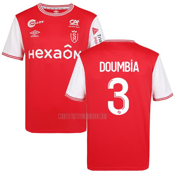 camiseta doumbia stade de reims primera 2022-2023
