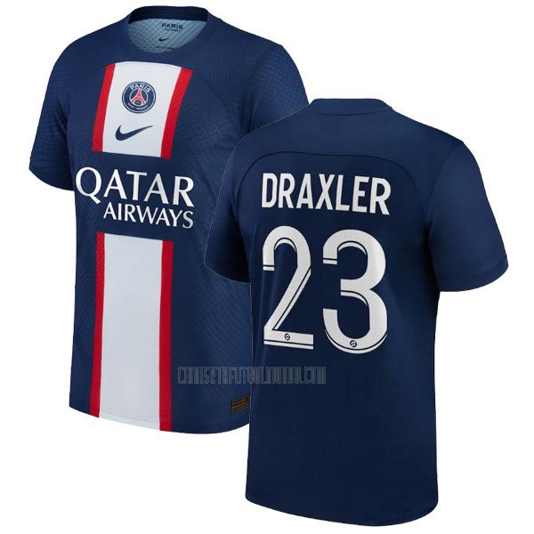 camiseta draxler paris saint-germain primera 2022-2023