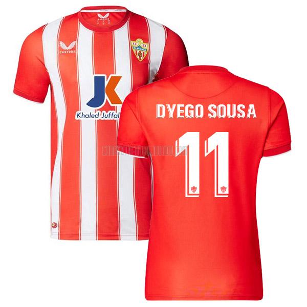 camiseta dyego sousa almeria primera 2022-2023