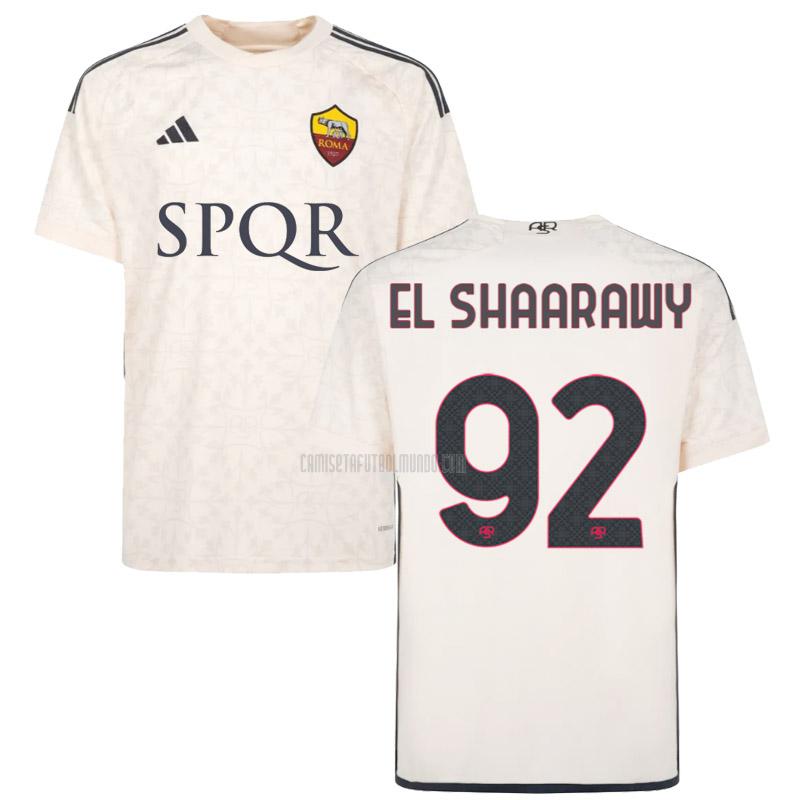 camiseta el shaarawy roma segunda 2023-2024