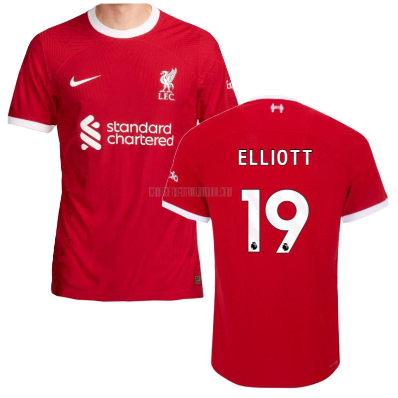 camiseta elliott liverpool edición de jugador primera 2023-2024
