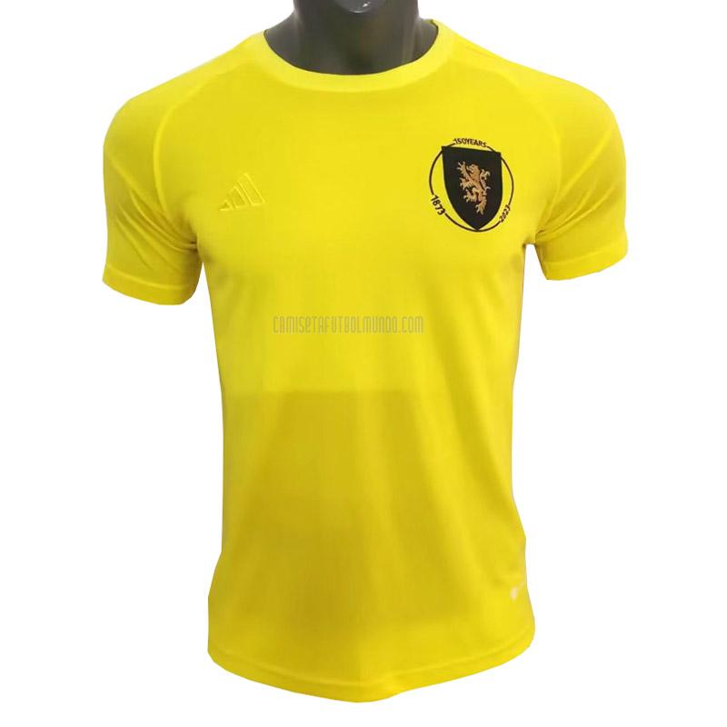camiseta escocia portero edición de jugador amarillo 2023