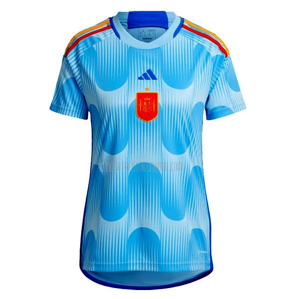 camiseta españa mujer copa mundial segunda 2022
