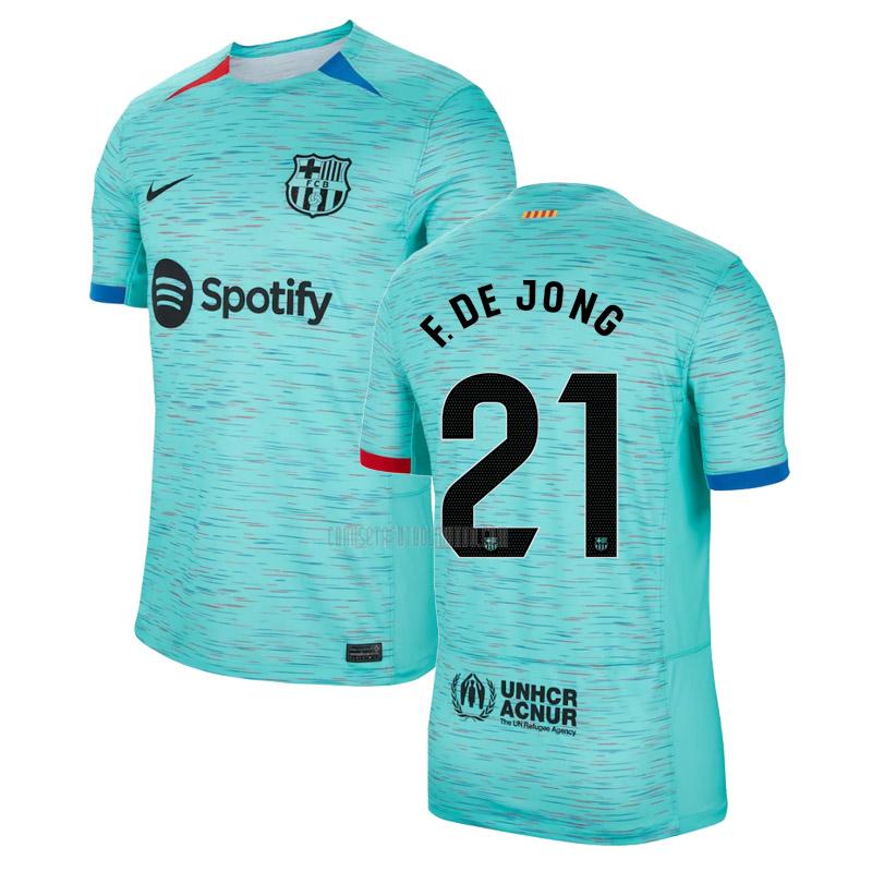 camiseta f. de jong barcelona tercera 2023-2024