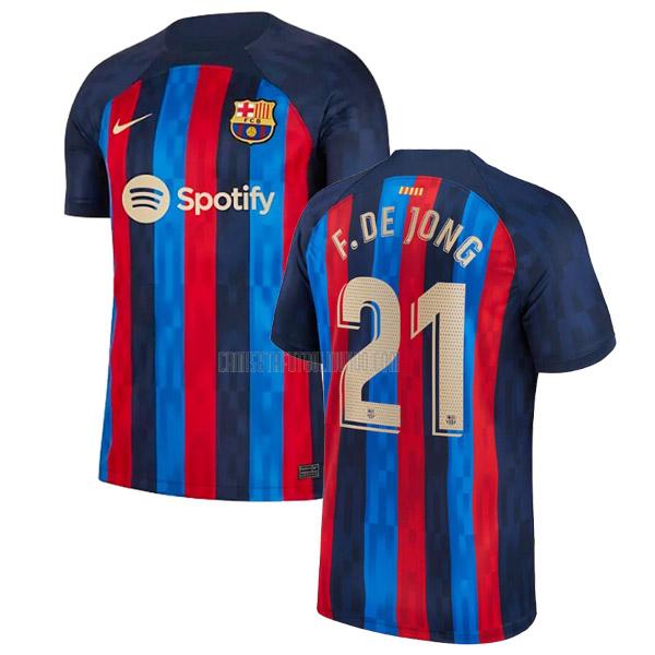 camiseta f. de jong fc barcelona primera 2022-2023