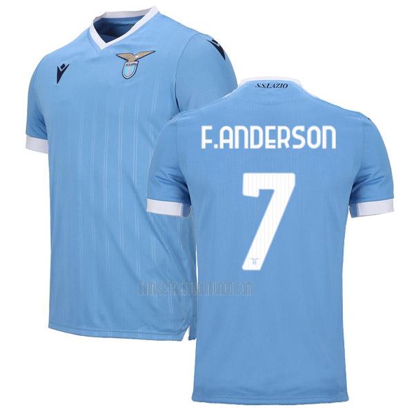 camiseta f.anderson del lazio del primera 2021-2022