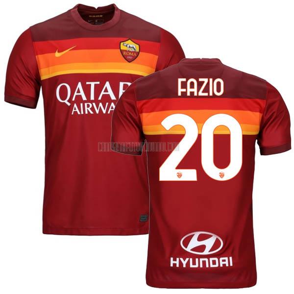 camiseta fazio del roma del primera 2020-2021