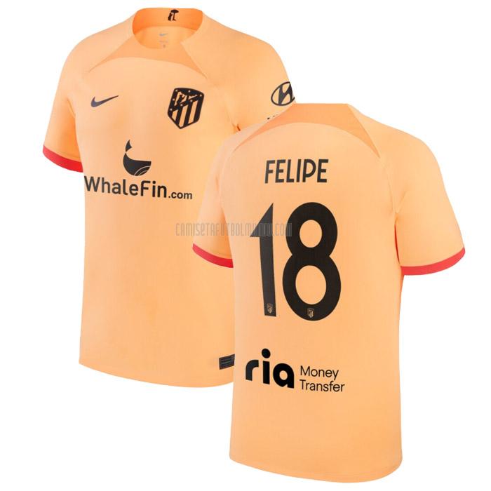 camiseta felipe atletico madrid tercera 2022-2023