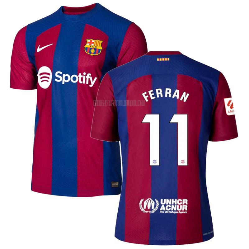camiseta ferran barcelona edición de jugador primera 2023-2024