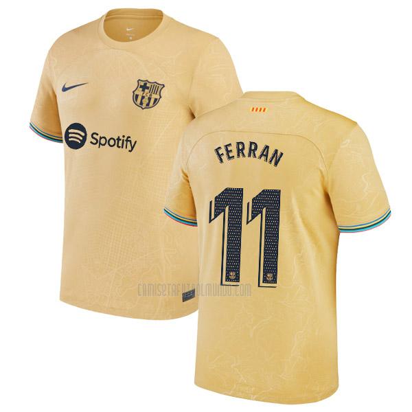 camiseta ferran barcelona segunda 2022-2023