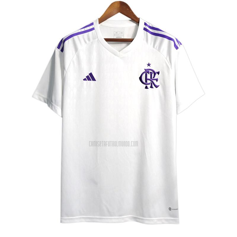 camiseta flamengo portero blanco 2023-2024