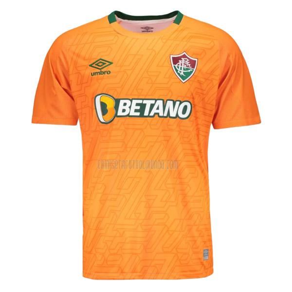 camiseta fluminense portero naranja 2022-2023