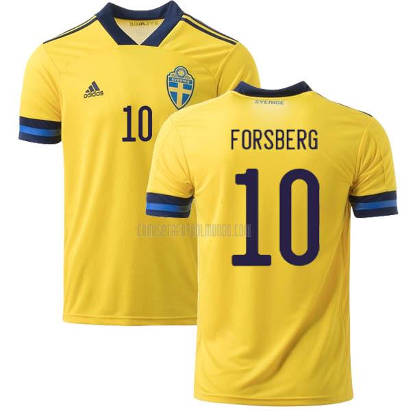 camiseta forsberg del suecia del primera 2020-21