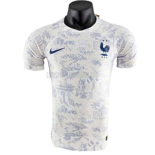 camiseta francia copa mundial edición de jugador segunda 2022