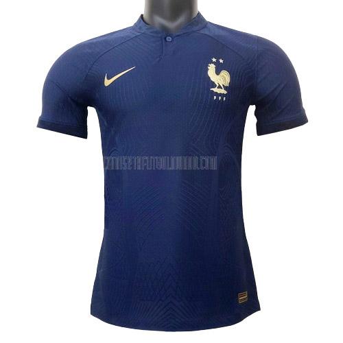 camiseta francia edición de jugador primera 2022