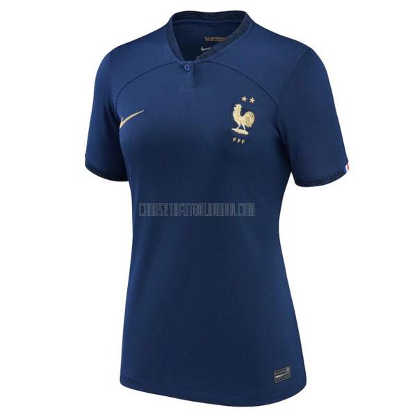 camiseta francia mujer copa mundial primera 2022