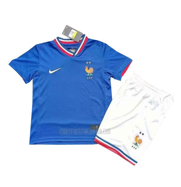 camiseta francia niños primera 2024