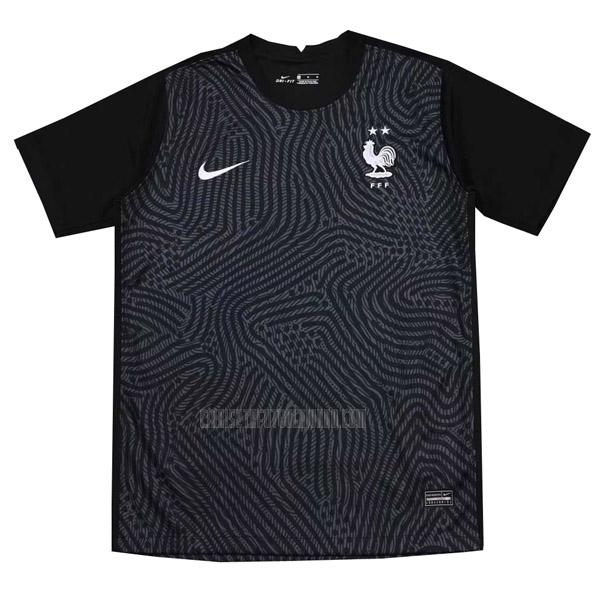 camiseta francia portero negro 2021