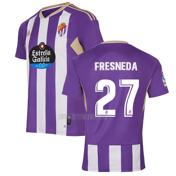 camiseta fresneda real valladolid primera 2022-2023