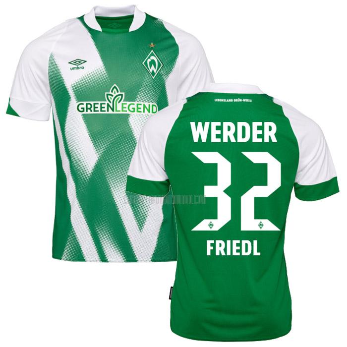 camiseta friedl werder bremen primera 2022-2023