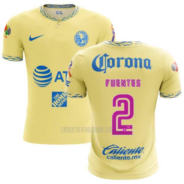 camiseta fuentes club america primera 2022-2023