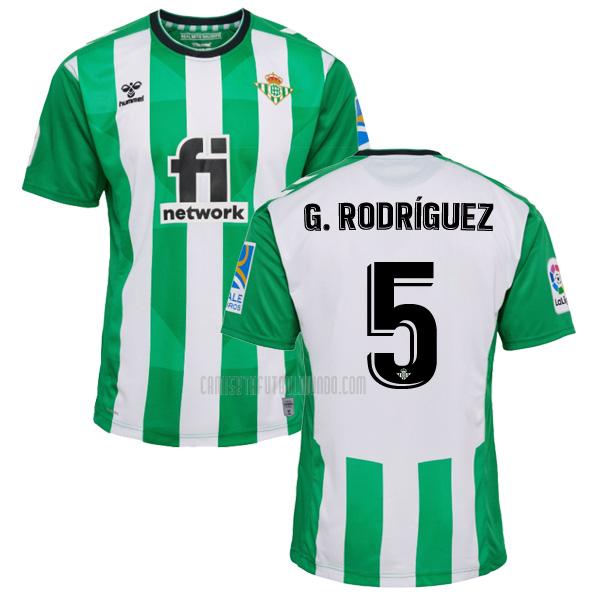 camiseta g. rodriguez real betis primera 2022-2023