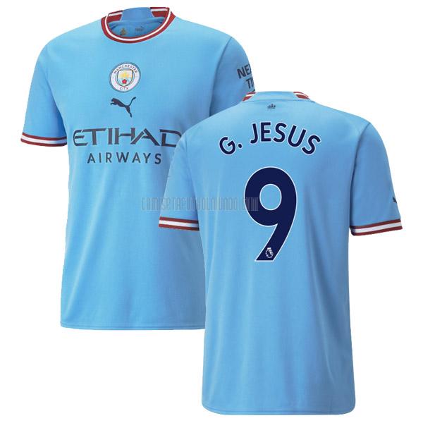 camiseta g.jesus manchester city primera 2022-2023