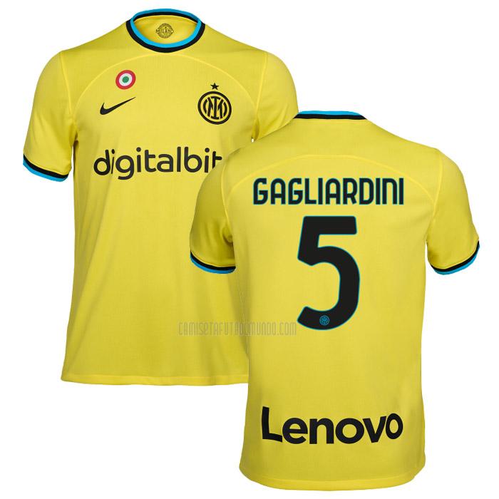 camiseta gagliardini inter milan tercera 2022-2023