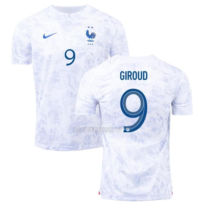 camiseta giroud francia copa mundial segunda 2022