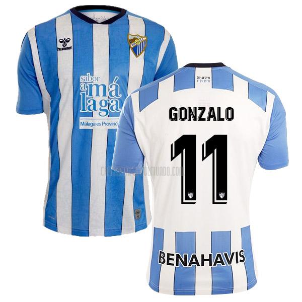 camiseta gonzalo malaga primera 2022-2023