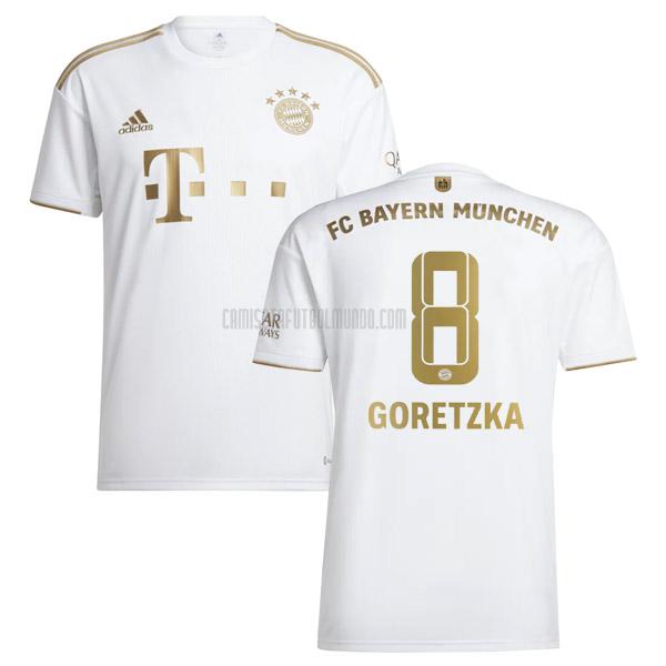 camiseta goretzka bayern munich segunda 2022-2023