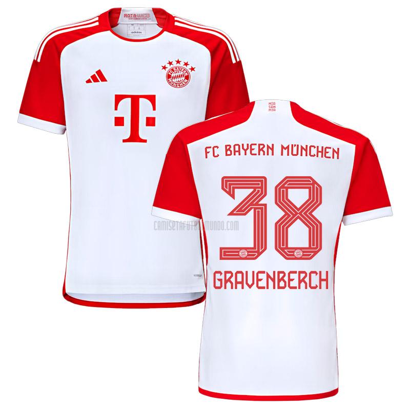 camiseta gravenberch bayern munich primera 2023-2024