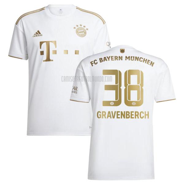 camiseta gravenberch bayern munich segunda 2022-2023