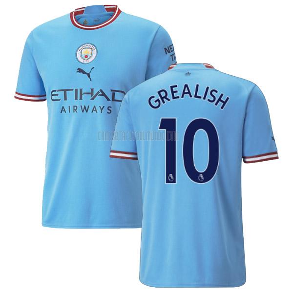 camiseta grealish manchester city primera 2022-2023