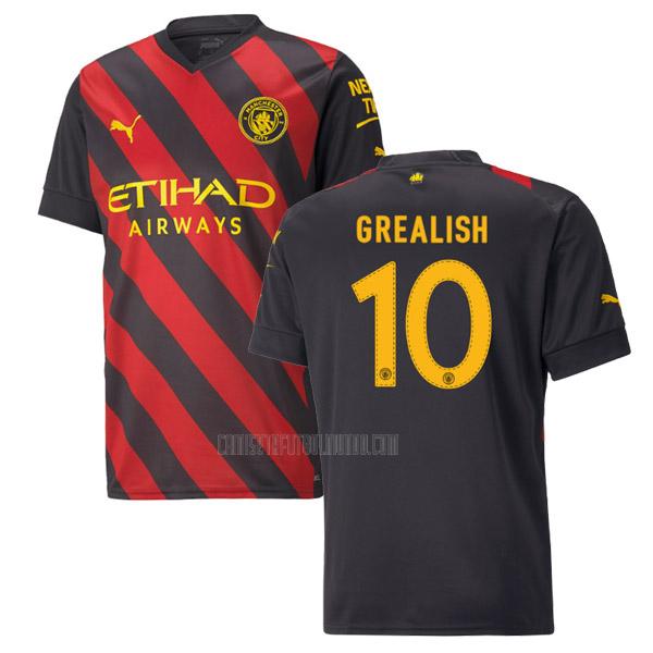 camiseta grealish manchester city segunda 2022-2023