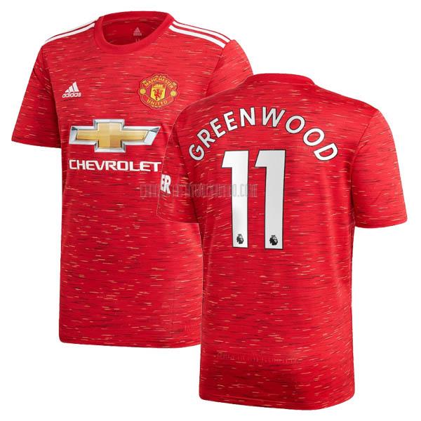 camiseta greenwood del manchester united del primera 2020-2021