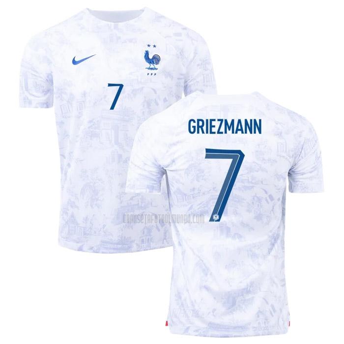 camiseta griezmann francia copa mundial segunda 2022