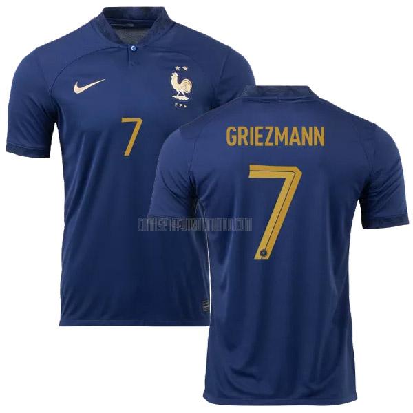 camiseta griezmann francia primera 2022