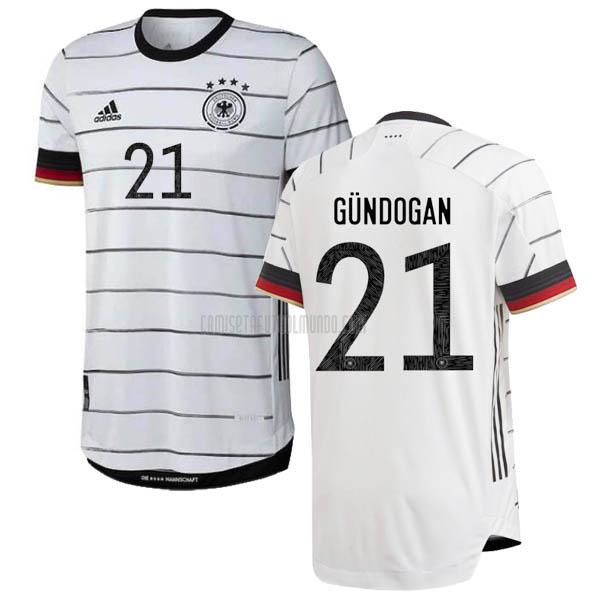camiseta gundogan del alemania del primera 2020-21